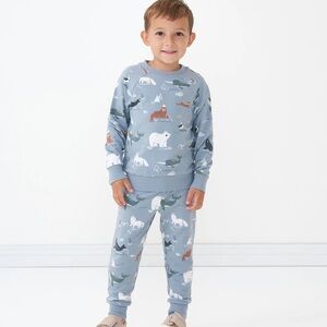 NWT Little Sleepies Arctic Animals Sweatshirt 5